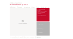 Desktop Screenshot of dr-claus.lu