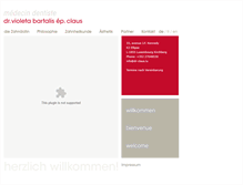 Tablet Screenshot of dr-claus.lu